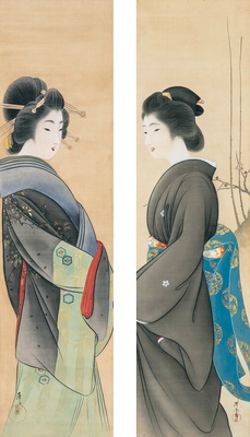 「美人図　（芸妓・娼妓）」