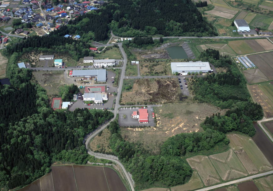秋田市豊岩工業団地　全体写真
